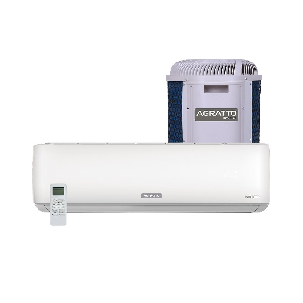 Ar-condicionado split Agratto Zen Top com a unidade externa