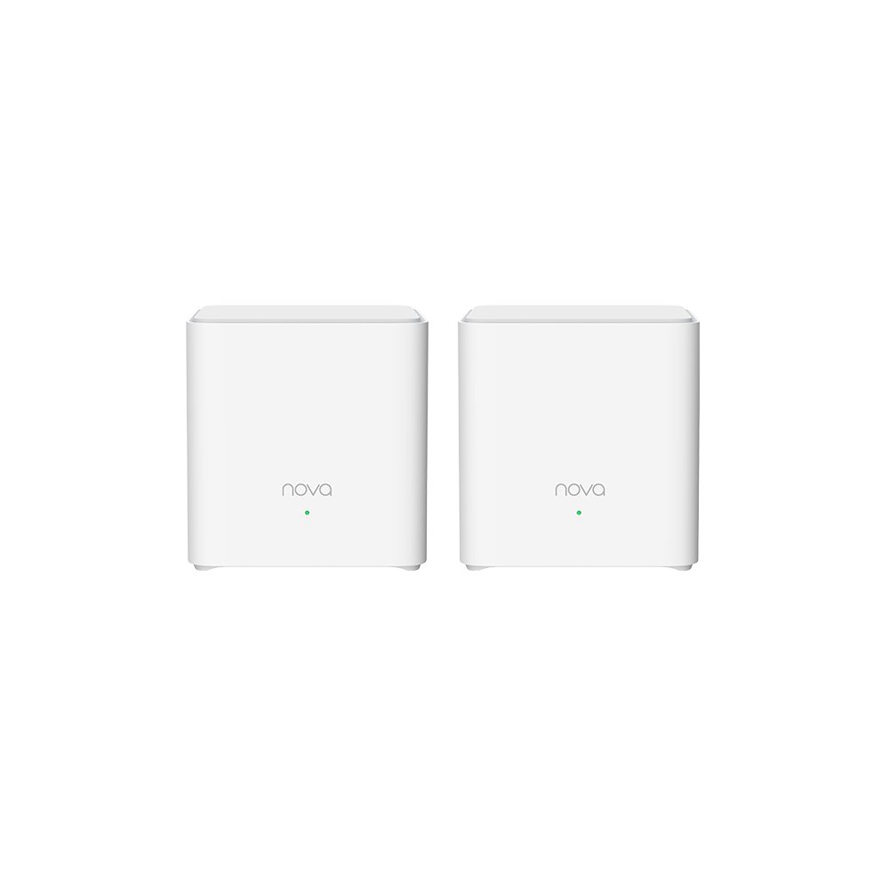 Dois aparelhos brancos do kit Tenda EX3